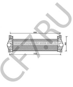 2371109051 SSANGYONG Интеркулер в городе Екатеринбург
