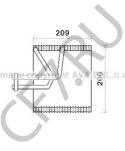 96804689 DAEWOO Испаритель, кондиционер в городе Екатеринбург