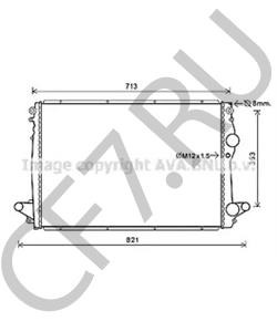 223303 MASERATI Радиатор, охлаждение двигателя в городе Екатеринбург