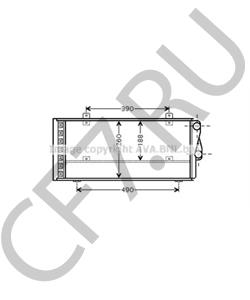 384000101 MASERATI Радиатор, охлаждение двигателя в городе Екатеринбург