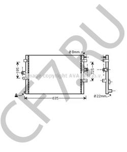 C2C6640 JAGUAR Интеркулер в городе Екатеринбург