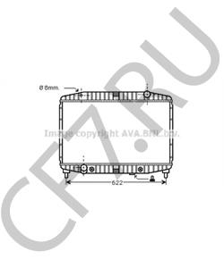 UE73203 BENTLEY Радиатор, охлаждение двигателя в городе Екатеринбург