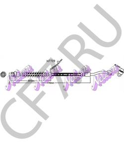 587311R000 MOBIS Шлaнг peзинoвый c мeтaлличecкими вcтaвкaми тopмoзнoй в городе Екатеринбург