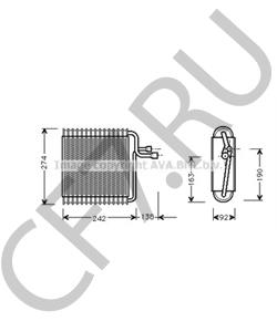 56006218 EAGLE Испаритель, кондиционер в городе Екатеринбург
