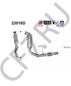 52101209AD JEEP VIASA Катализатор в городе Екатеринбург