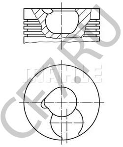 154 294 BERLIET Поршень в городе Екатеринбург
