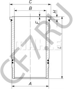 14-480440-00 FEDERAL Гильза цилиндра в городе Екатеринбург