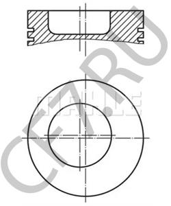 308 562 4 BERLIET Поршень в городе Екатеринбург