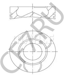 0628 V2 CITROËN (DF-PSA) Поршень в городе Екатеринбург