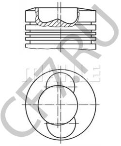04157748 ES Поршень 913 102mm 3R STD sw.35mm в городе Екатеринбург