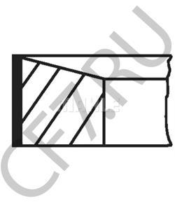 8 98031 121 0 KOMATSU Комплект поршневых колец в городе Екатеринбург