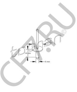 1406528 GM Заклепка в городе Екатеринбург