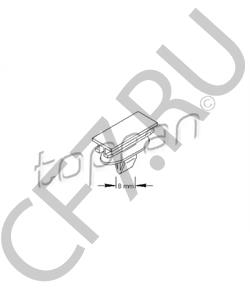 7703 077 448 DACIA Пружинный зажим в городе Екатеринбург