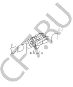 7703 077 363 DACIA Пружинный зажим в городе Екатеринбург