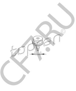 7703 077 354 DACIA Пружинный зажим в городе Екатеринбург