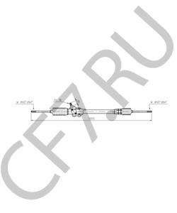 20328300 TALBOT Рулевой механизм в городе Екатеринбург