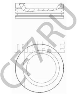 1K4 116 715 VW (SVW) Поршень в городе Екатеринбург