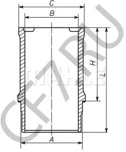 7 700 500 227 SAVIEM Гильза цилиндра в городе Екатеринбург