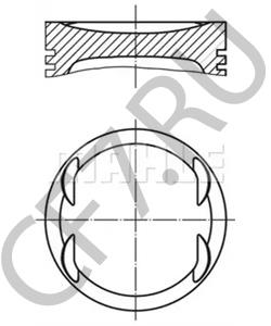87-72777 FEDERAL Поршень в городе Екатеринбург
