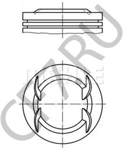 24102246 RIKEN PISTON STD SAIL 14 BLK GENERAL MOTORS в городе Екатеринбург