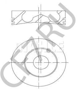 78000992 ZETOR Поршень в городе Екатеринбург