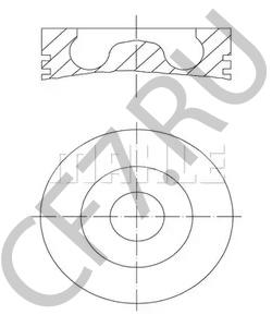 9883110 LIEBHERR Поршень в городе Екатеринбург
