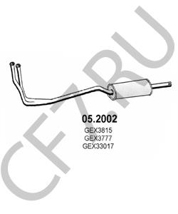 GEX33017 ROVER Предглушитель выхлопных газов в городе Екатеринбург