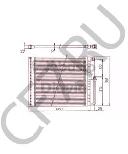 MFC2068AE TVR Конденсатор, кондиционер в городе Екатеринбург
