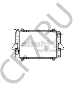 21400-C6011 AWD Радиатор, охлаждение двигателя в городе Екатеринбург