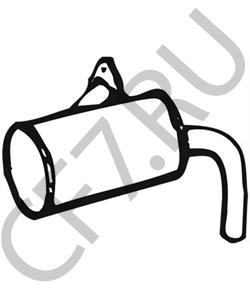 7700614305 Renault Предглушитель выхлопных газов в городе Екатеринбург