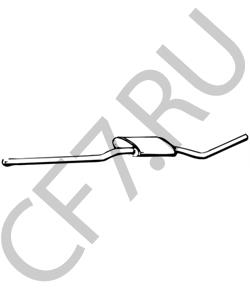 110 490 12 21 MB глушитель средняя часть Citr в городе Екатеринбург