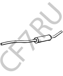 21211202005 ВВВ Резонатор ВАЗ 2121 (Тольятти) в городе Екатеринбург