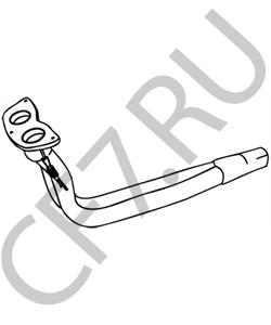 GEX11073 MORRIS Труба выхлопного газа в городе Екатеринбург