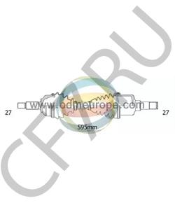 5066023AA CHEVROLET Приводной вал в городе Екатеринбург