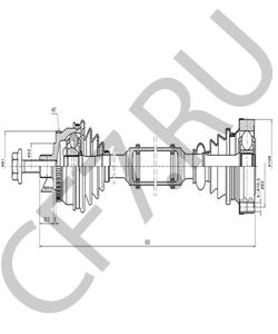 3BD 407 272 EIMCO Приводной вал в городе Екатеринбург