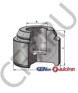 93160387 FIAT / LANCIA Поршень, корпус скобы тормоза в городе Екатеринбург