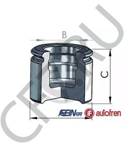 05093275AA CHRYSLER (BBDC) Поршень, корпус скобы тормоза в городе Екатеринбург