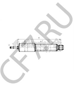 554070 Kayaba 554 070_амортизатор передний газовый!\ Nissan Terrano I/II 86> в городе Екатеринбург
