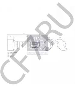 4004230036 BHARATBENZ Тормозной вал в городе Екатеринбург