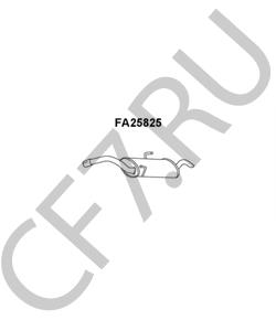 1730 N1 PSA БАЧОК ГЛУШИТЕЛЯ ЗАДНИЙ в городе Екатеринбург