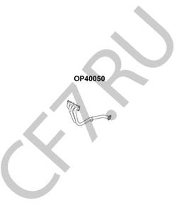 90299105 VAUXHALL Коллектор, система выпуска в городе Екатеринбург