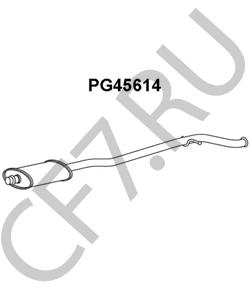 1717L5 PEUGEOT (DF-PSA) Предглушитель выхлопных газов в городе Екатеринбург