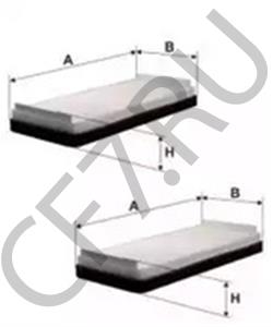 9006701 BARTOLETTI Фильтр, воздух во внутренном пространстве в городе Екатеринбург