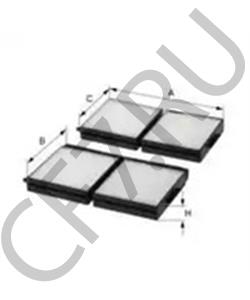 E2934LI MOWAG Фильтр, воздух во внутренном пространстве в городе Екатеринбург