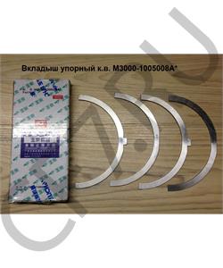 M3000-1005008 YUCHAI Вкладыш упорный к.в. 2,5мм(комплект) в городе Екатеринбург