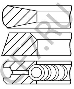353GC2142 MACK Комплект поршневых колец в городе Екатеринбург
