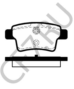 1611141080 CITROEN/PEUGEOT КОМ.ТОРМ.КОЛОД. [ORG в городе Екатеринбург