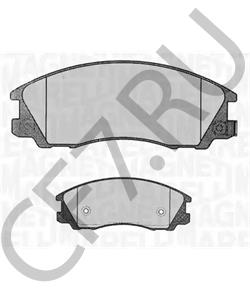 4813008260 Ssang Yong Комплект тормозных колодок, диско [ORG в городе Екатеринбург