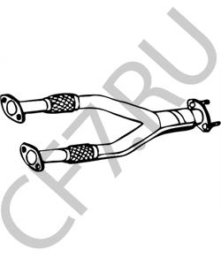 20020-CG000 INFINITI Труба выхлопного газа в городе Екатеринбург