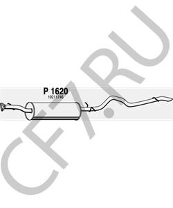 1021146 PONTIAC Средний глушитель выхлопных газов в городе Екатеринбург